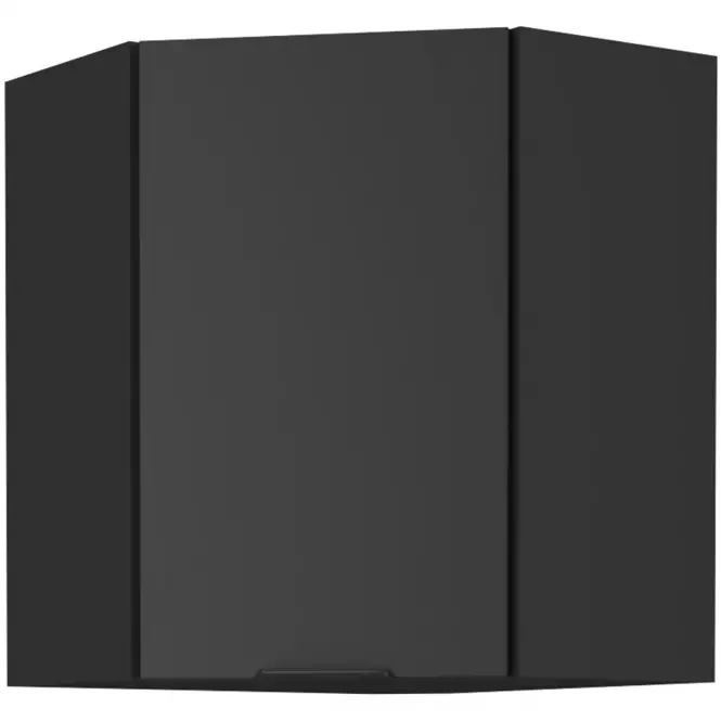 Kuchyňská skříňka Siena černý mat 60x60 Gn-72 1f (45°)