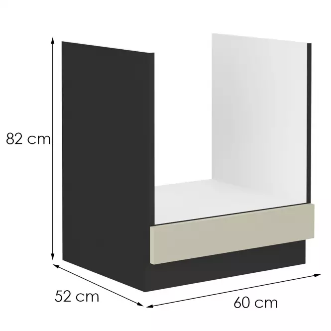 Kuchyňská skříňka Arona cashmere 60dg bb,2