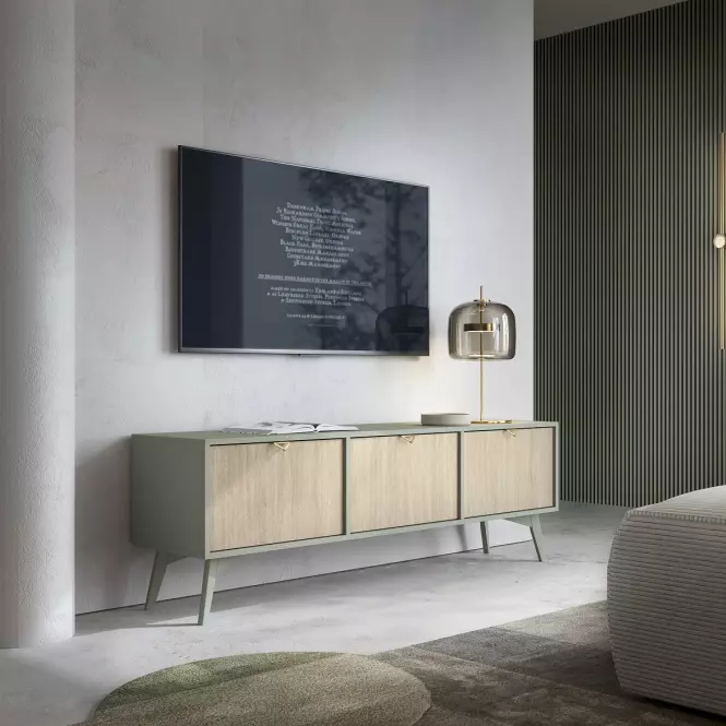 Tv Stolek Forest 158 eukalyptus/scandi jedle,12