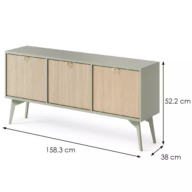 Tv Stolek Forest 158 eukalyptus/scandi jedle,2