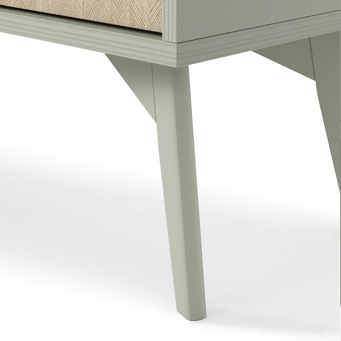 Noční stolek Forest S54 eukalyptus/scandi jedle