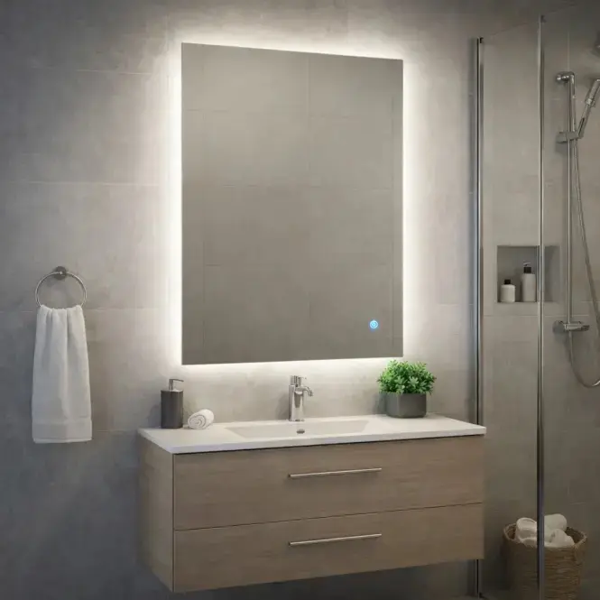 Zrcadlo led 64 w 80x100