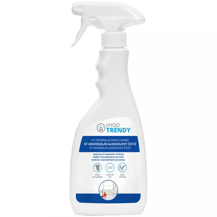 Univerzální alkoholový čistič Hygotrendy 500 ml