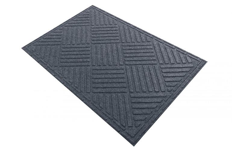 Rohožka Textilní  K-502-2 45x75 cm šedá