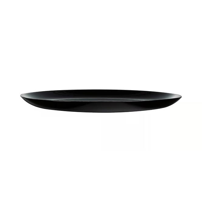 Mělký talíř 25cm diwali černý 417 lu-p0867