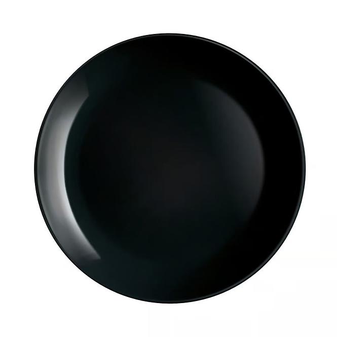 Dezertní talíř 19cm diwali černý(06273) 457 lu-p0789
