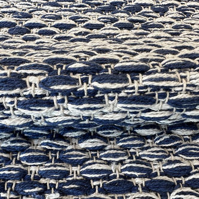Bavlněný koberec Chindi 0,6/1,2 CR-1295 modrý