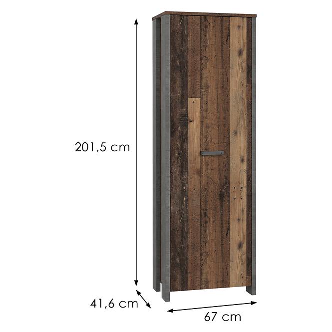 Šatní skříň Symmach CLFS711,5