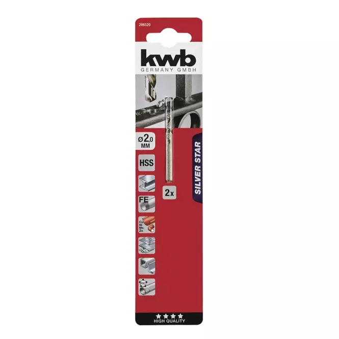 Diy vrták do kovu hssy-g 2x24x49,2