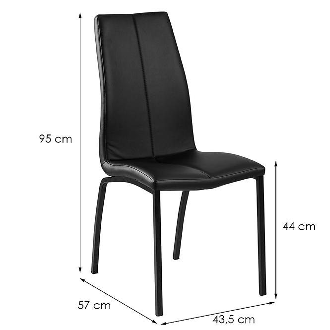 Židle Massa černá