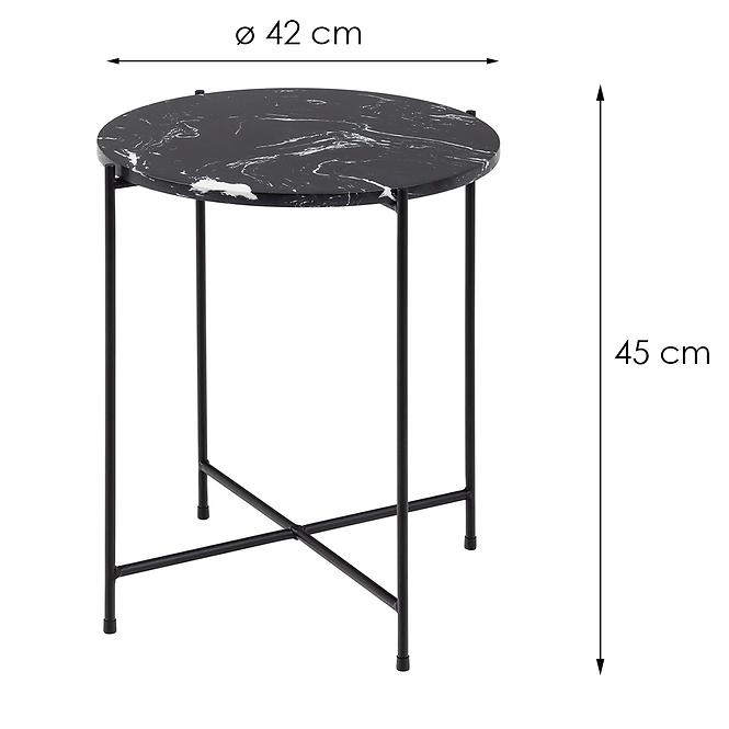 Konferenční stolek Tall černá