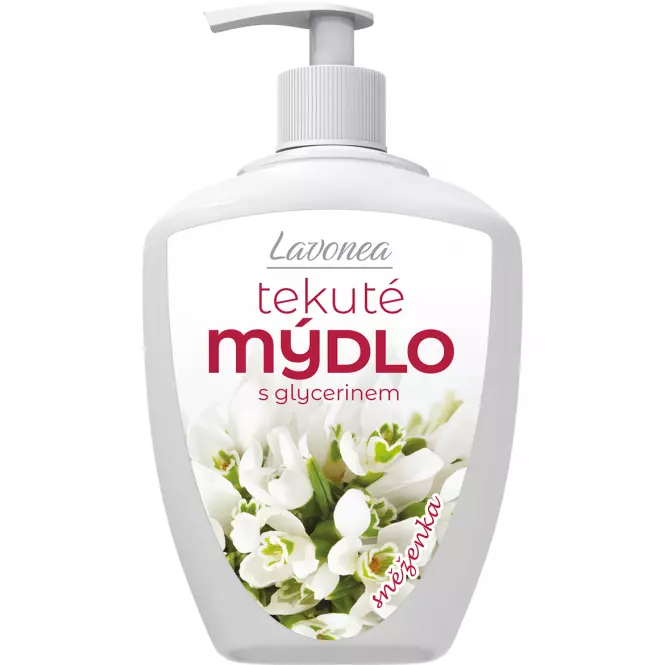 Lavonea tekuté mýdlo sněženka 500 ml              