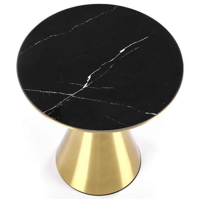 Konferenční stolek Tribeca černá mramor/zlatá 50