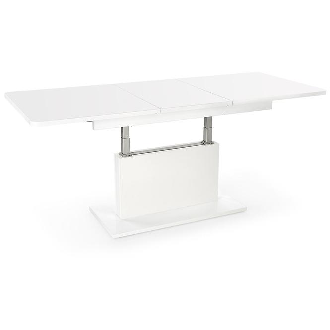 Rozkládací konferenční stolek Busetti bílá 126/167 