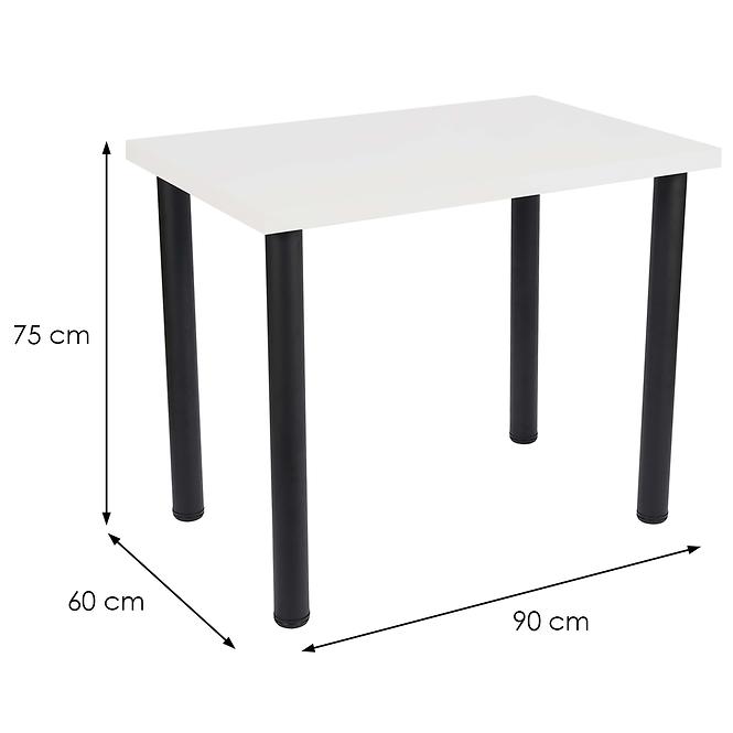 Stůl Ron 90x60 bílý