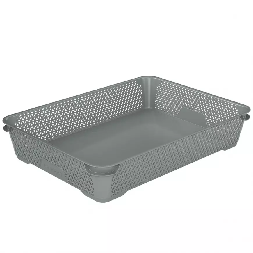 Košík A4 nordic grey 36x26,5x7