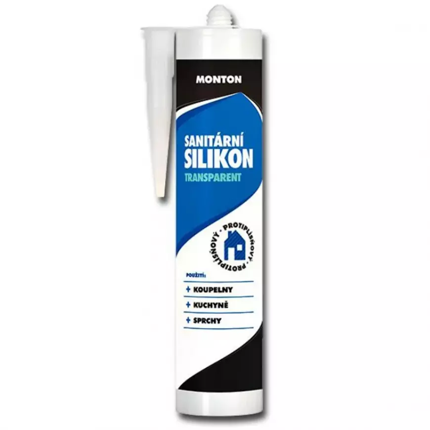 Sanitární silikon Monton transparent 310 ml