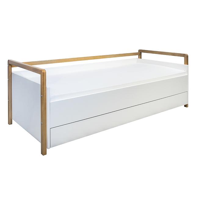 Dětská postel Victor+Sz+M bílá 80x180