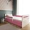 Dětská postel Tomi růžová 80x140,5