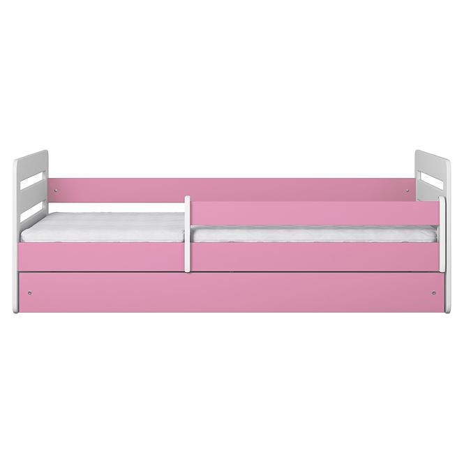 Dětská postel Tomi růžová 80x180