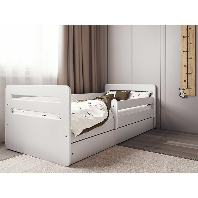 Dětská postel Tomi+M bílá 80x140
