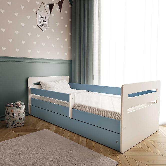 Dětská postel Tomi+M modrá 80x160