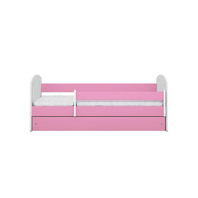 Dětská postel Classic 2+M růžová 80x140 