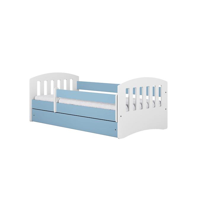 Dětská postel Classic 1+Sz+M modrá 80x160 