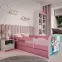 Dětská postel Babydreams růžová 70x140 Země ledu,4