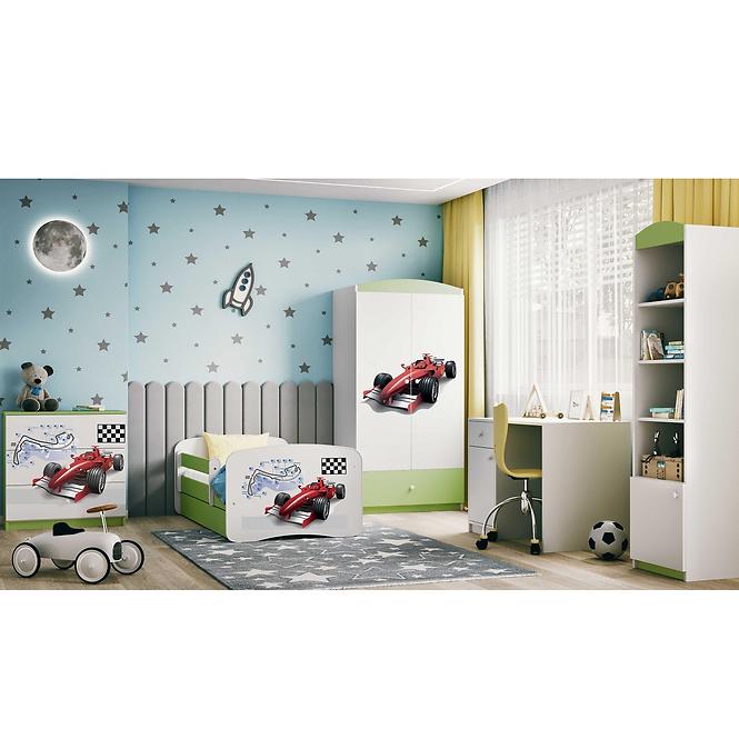 Dětská postel Babydreams zelená 70x140 Formule