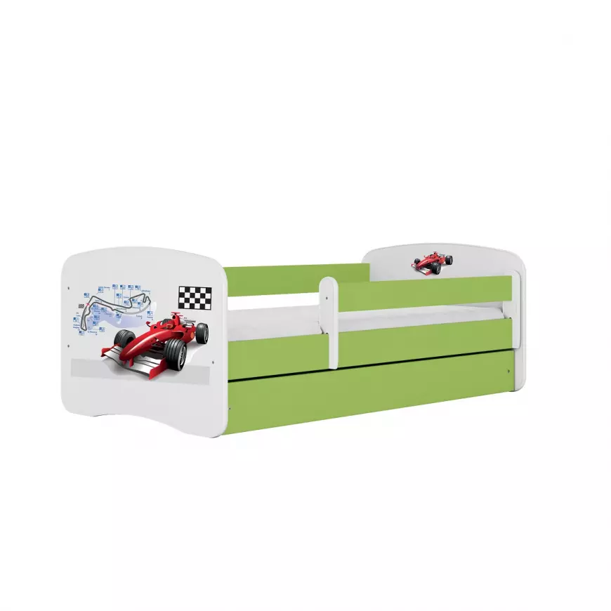 Dětská postel Babydreams zelená 70x140 Formule