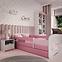 Dětská postel Babydreams růžová 80x160 Kůň,5