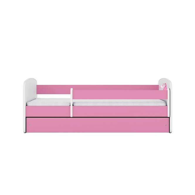 Dětská postel Babydreams růžová 80x160 Princezna 2