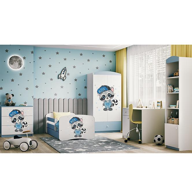 Dětská postel Babydreams modrá 80x180 Mýval