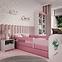 Dětská postel Babydreams růžová 80x180 Dinosaurus,5