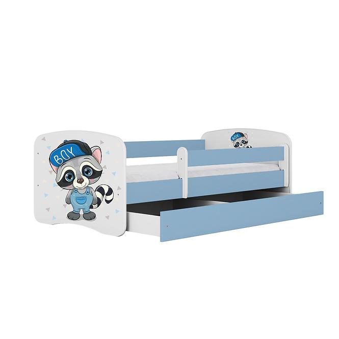 Dětská postel Babydreams+M modrá 70x140 Mýval