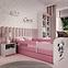 Dětská postel Babydreams+M růžová 70x140 Panda,6
