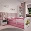 Dětská postel Babydreams+M růžová 70x140 Bagr,5