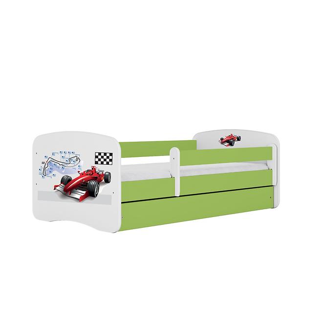Dětská postel Babydreams+M zelená 70x140 Formule