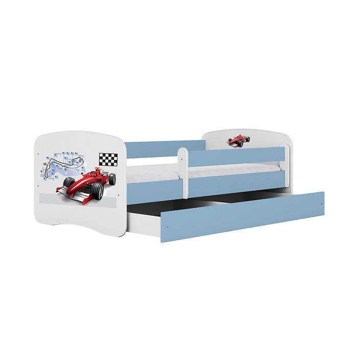 Dětská postel Babydreams+M modrá 80x160 Formule