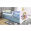 Dětská postel Babydreams+SZ modrá 80x160 Zoo,5