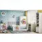 Dětská postel Babydreams+SZ modrá 80x160 Zoo,6