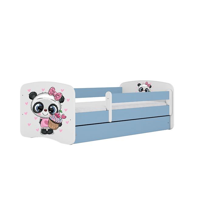 Dětská postel Babydreams+SZ modrá 80x180 Panda