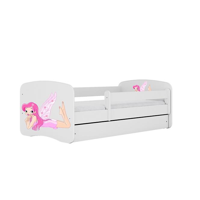 Dětská postel Babydreams+SZ bílá 80x180 Víla 2