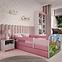 Dětská postel Babydreams+SZ růžová 80x180 Safari,5