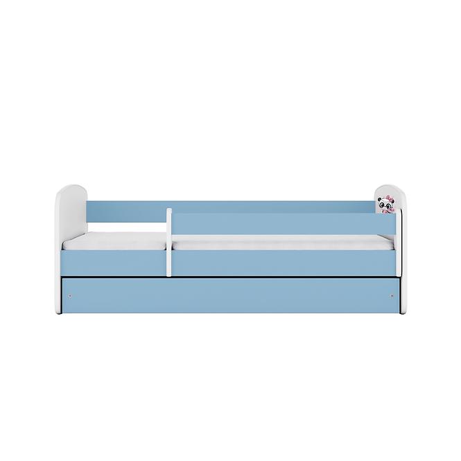 Dětská postel Babydreams+SZ+M modrá 80x180 Panda