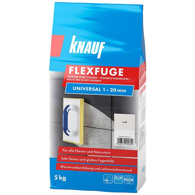 Spárovací hmota Knauf Flexfuge Zementgrau 5 kg