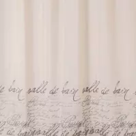 Závěs txt stamp béžový 06879 Bisk
