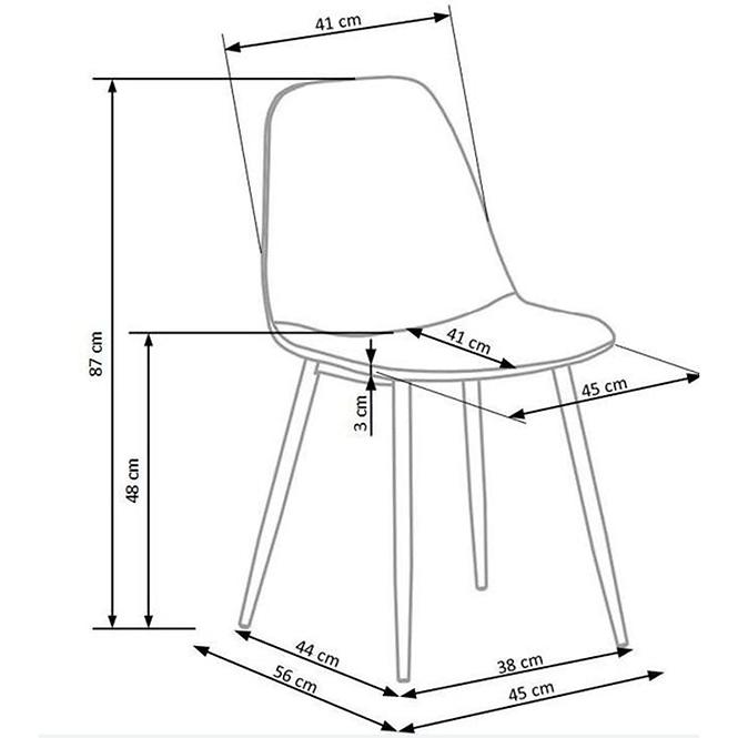 Židle W160 béžová