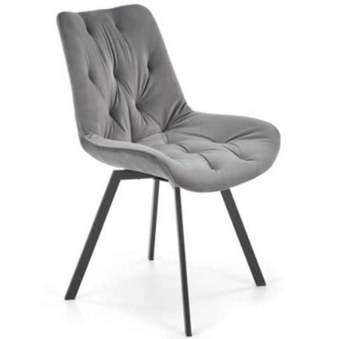 Židle W166 šedá